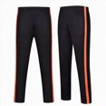 thumbnail image 2 of mgoYE Boys' Open Bottom Sweatpants - Athletic Running Pants for Kids Teens Youth 7-18T(Orange,7-8 Years), 2 of 6
