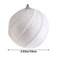 thumbnail image 3 of White Christmas Balls Ornaments Shatterproof Christmas Balls Ornaments for Christmas Tree Christmas Gifts for Holiday Wedding Party Decor Christmas Decoration Clearance, 3 of 6