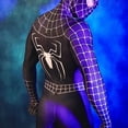 thumbnail image 4 of Disfraz de Spiderman de Tobey Maguire, color negro y rojo, disfraz de Spiderman de Raimi, traje de superhéroe Zentai, disfraces de Halloween para adultos, 4 of 5