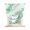 Mint, Emerald, White, variant on Green Yellow Floral Tie Up Curtains for Small Windows,Adjustable Rod Pocket Valance 45 Inch Short, Modern Abstract Art Flowers Aesthetic Window Treatment Balloon Roman Blind Shade, 34" x 45"