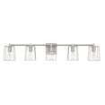 thumbnail image 5 of 12141BNK5 Craftmade Lighting Dunn - 5 Light Bath Vanity In Transitional Style-7.88 Inches Tall and 40.88 Inche Wide-Brushed Polished Nickel Finish, 5 of 6