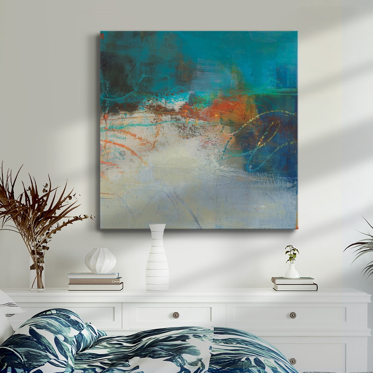Wexford Home Keek I-Premium Gallery Wrapped Canvas, 24" x 24" - Ready to Hang
