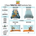 thumbnail image 3 of Toy Story 2-Piece Twin/Full Reversible Kids Comforter and Pillowcase Set, 100% Polyester, 3 of 8