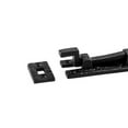 thumbnail image 7 of Renovator's Supply Offset Slide Bolt Latch 5" Black Wrought Iron Pig Tail Tip Slide Bolt, 7 of 7