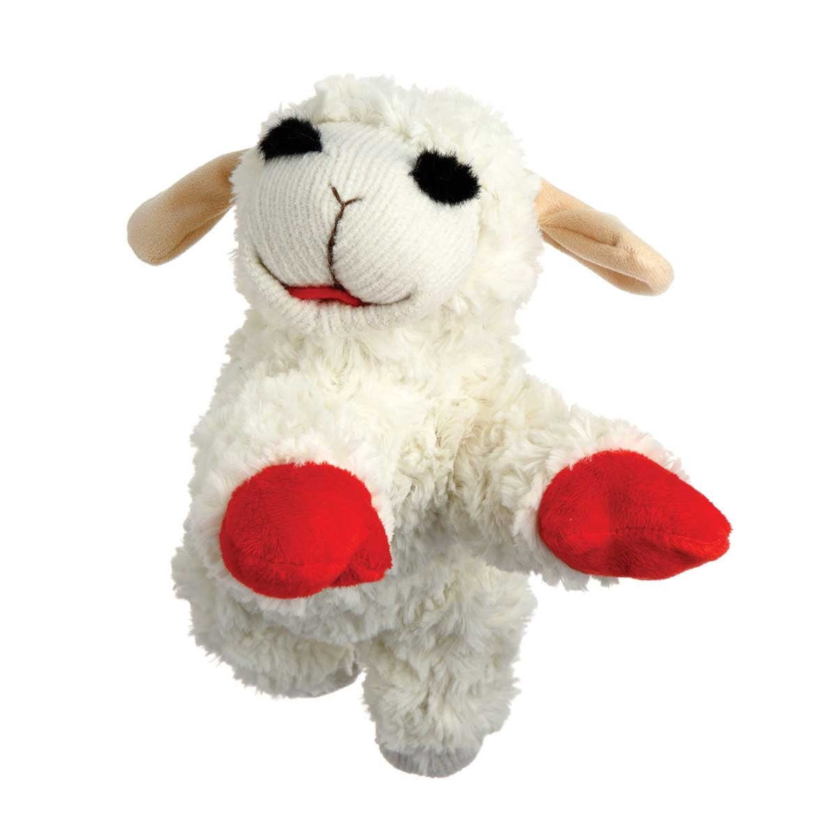 Lamb Chop Dog Toy Soft Plush Squeaker Classic TV Puppet Character Choose Size (Jumbo - 24")
