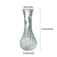 thumbnail image 3 of Nanoei Small Glass Vases for Flowers, Clear Bud Vases for Centerpieces, Vintage Home Table Decor, Mini Vase for Living Room, Desk, Dining C, 3 of 4