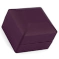 thumbnail image 4 of Xirurus Premium LED Lighted Ring Storage Box, Fashionable Engagement Jewelry Display Case with Soft Plush Interior, Perfect for Wedding Proposals and Anniversaries, 2.56 inches / 6.5 cm, Purple, 4 of 9