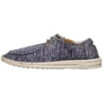 thumbnail image 5 of NORTY Womens Boat Shoes Slip On Loafers Canvas Casual Walking Lace Up Sneakers, 5 of 7