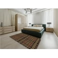 thumbnail image 4 of Ahgly Company Indoor Square Patterned Light Brown Area Rugs, 5' Square, 4 of 6