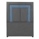 thumbnail image 4 of Box Base Cama Individual + Cabecera Bora Gris Oscuro, 4 of 8