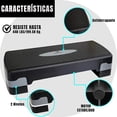 thumbnail image 4 of Plataforma Gym para Ejercicio en casa yo.fitness Aerobic Step con 2 Alturas 10 y 15cm, 4 of 6
