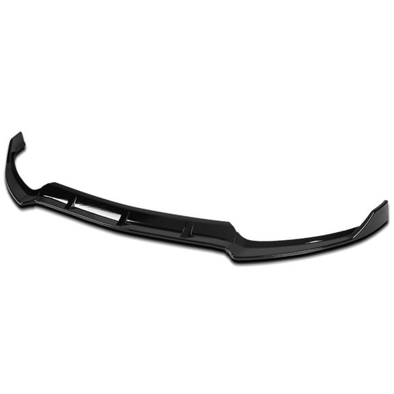 Spec-D Tuning Glossy Black Front Lip Spoiler Splitter Compatible with 2015-2018 Mercedes Benz C-Class W205