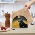 thumbnail image 6 of Wolf and Moon Napkin Holder for Table Clear Napkin Stand Paper Holder Acrylic Organizer Dispenser Napkins for Dinner Kitchen Restaurant Room, 6 of 8
