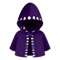 thumbnail image 4 of Capa de Halloween Cosplay capa accesorios de disfraz fiesta capa de Púrpura Yuyangstore Capucha de Halloween, 4 of 8