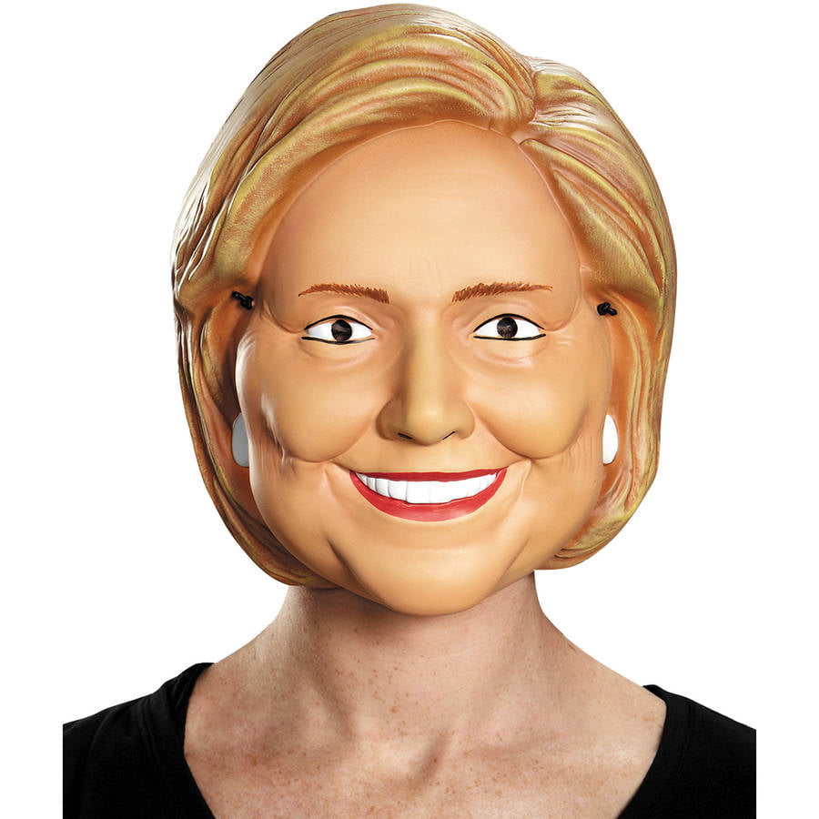 Hillary Clinton 1/2 Mask Adult - Walmart.com