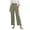 Z5-Army Green Pant, variant on NSLGXD Palazzo Pants for Women Straight Leg Elastic High Waisted Floral Trousers Loose Fit Summer Pant with Pockets