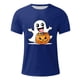 thumbnail image 4 of Blusas y camisas de manga corta y cuello redondo para hombre. Blusas/camisetas de manga corta con cuello redondo y estampado de Halloween para hombre. Blusa para hombre., 4 of 4
