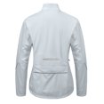 thumbnail image 2 of Women's Cycling Jackets Reflective Packable Running Jacket Windproof Water-Resistant for Hiking Biking with 6 Pockets Cold Weather (White XS), 2 of 8