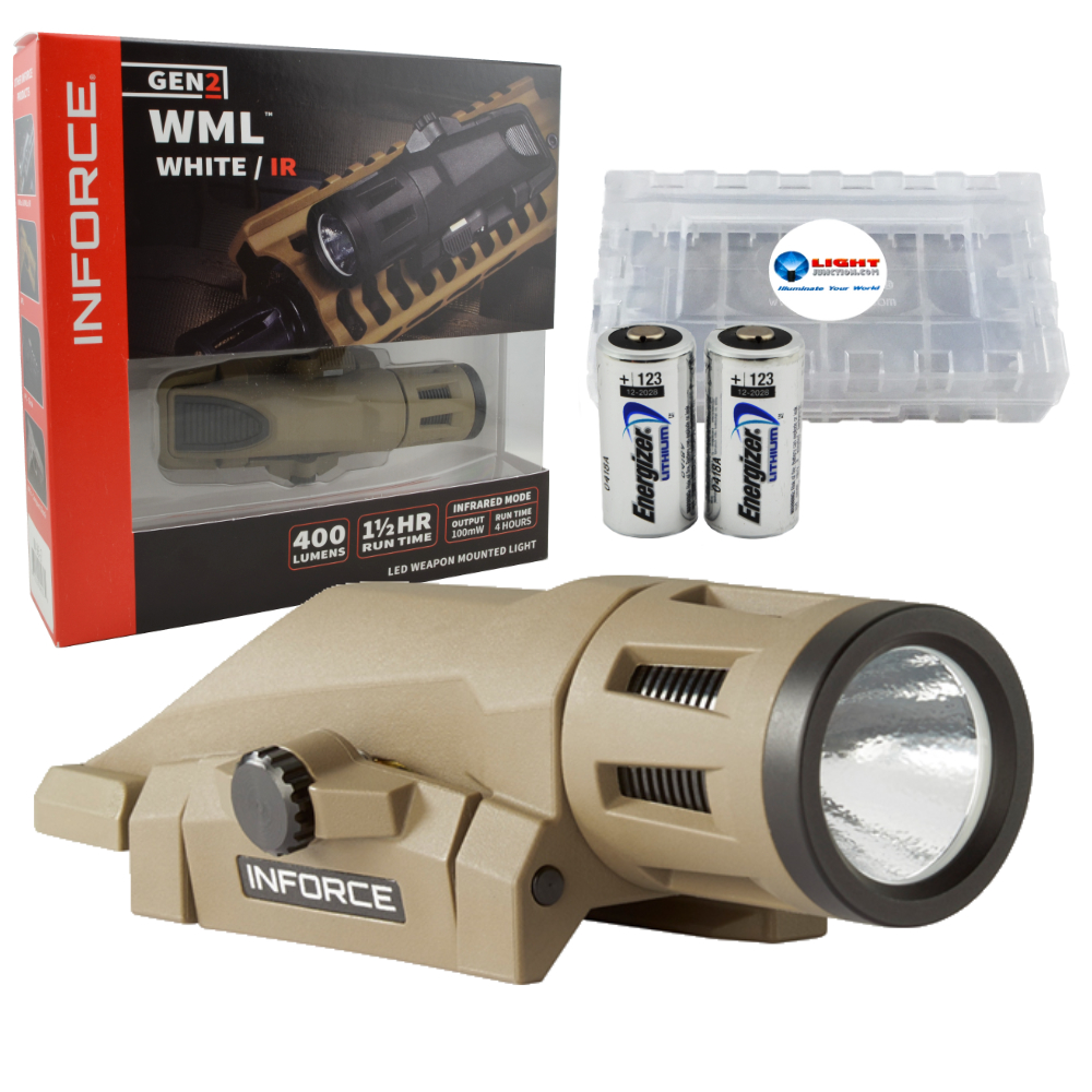 Black for sale online INFORCE W-05-2 Weapon Mounted Light Scope Black for sale online INFORCE W-05-2 Weapon Mounted Light Scope