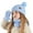 Sky Blue, variant on Riforla Children Winter Hat Scarf and Gloves Set Fashionable Outdoor Warm Three Piece Set Soft and Cozy Black