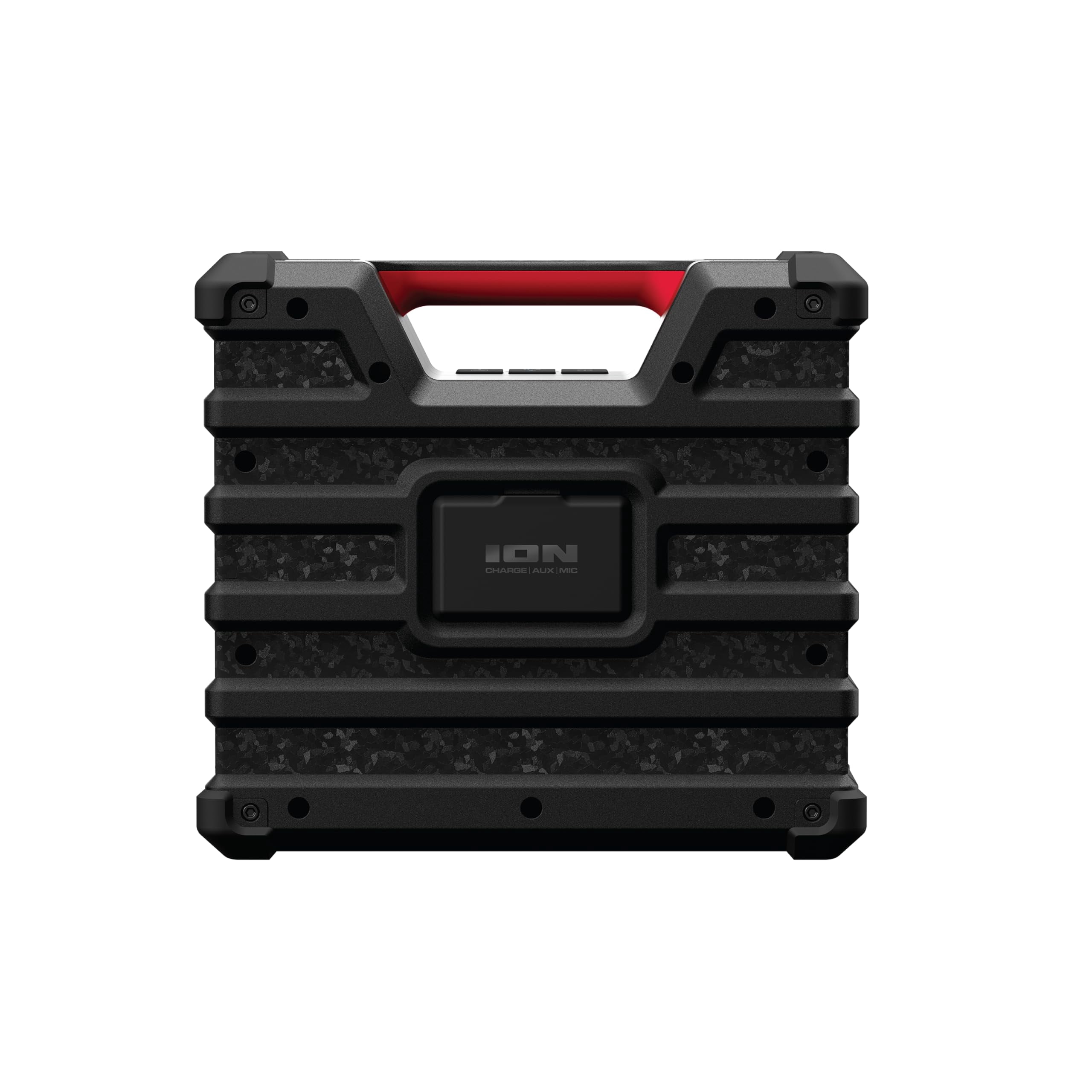 Ion Audio Tailgater Tough - Rugged Portable All-Weather Wireless Bluetooth Speaker, IPX5 Water-Resistant, Outdoor Weather-Resistant Speaker, 65W