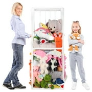 Extra Large 64 inch Stuffed Animals Storage, Spave Save for Plush Toy Holder, Perfect Stuffed Animals Ideas for Toddler Boys Girls, Nursery Play Room Bedroom