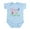 Sky Blue, variant on CafePress - I Love Poppop Infant Bodysuit - Baby Light Bodysuit, Size Newborn - 24 Months