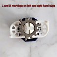 thumbnail image 4 of 15 Pieces Hydrogen Peroxide Contact Lens Case Cleaner, Eye Scleral Contact Lens Stiff Clip Washer Ma, 4 of 5
