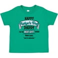 thumbnail image 3 of Inktastic Happy Father's Day Best Ever Boys or Girls Baby T-Shirt, 3 of 5