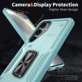 thumbnail image 5 of for Samsung Galaxy A14 5G Case with Finger Ring Holder Kickstand Military Grade Shockproof Magnetic with Car Mount Holder Heavy Duty Dual Layer Protective Armor Phone Cover, Blue, 5 of 6