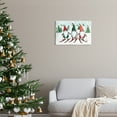 thumbnail image 3 of Stupell Industries Gnome Trio Skiing Holiday Painting Unframed Art Print Wall Art, 19 x 13, 3 of 7