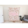 thumbnail image 1 of Couverture Licorne Rose Personnalisée pour Enfants, 1 of 10