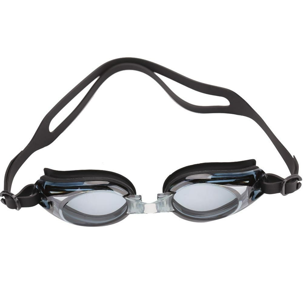 Mgaxyff Black Nearsighted Antifog Swimming Goggles For Adult and