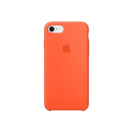 Apple Silicone Case for iPhone 8 & iPhone 7 - Spicy Orange ...