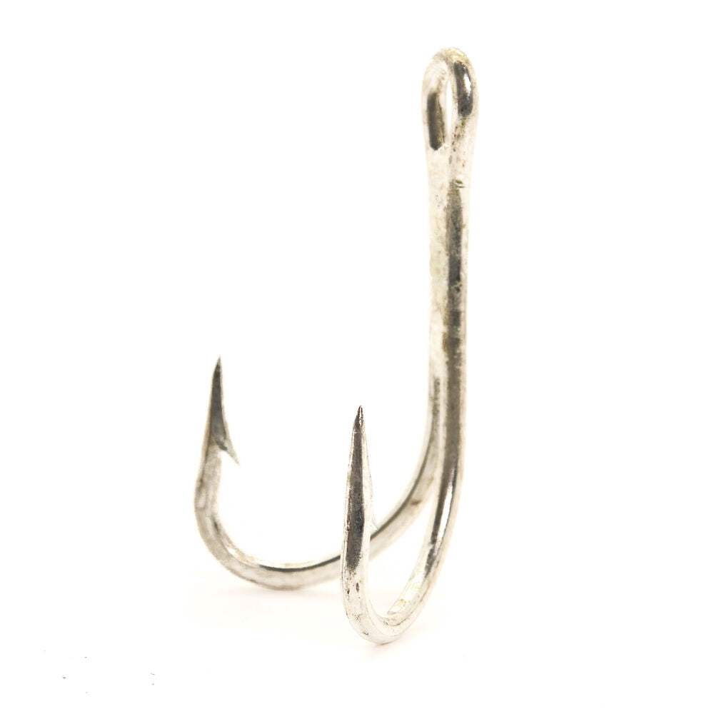 Mustad 7982H Double Tuna Hook Classic Hook, 2X Strong, 70 Degree Angle, Brazed, Forged - Duratin - 10 Per Pack