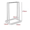 thumbnail image 4 of Unique design Iron Clothes Hanger Holder Space Saving Hanger Companion Rack Adult Children Hanger Stand Hanger Organizer For Home Laundry, 4 of 4