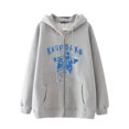 thumbnail image 1 of Dark hip-hop gótico Harajuku Y2k estrella impresa cremallera Sudadera con capucha hombres y mujeres Harajuku chaqueta sudadera, 1 of 5