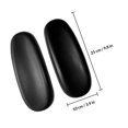 thumbnail image 2 of RENACLIPY 1Par Protector De Reposabrazos Para Oficina Universal En PU Negro, 2 of 8