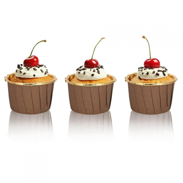 Cupcake Cup Cake, Icône, Ensemble, Avec Neuf Petits Gâteaux Avec
