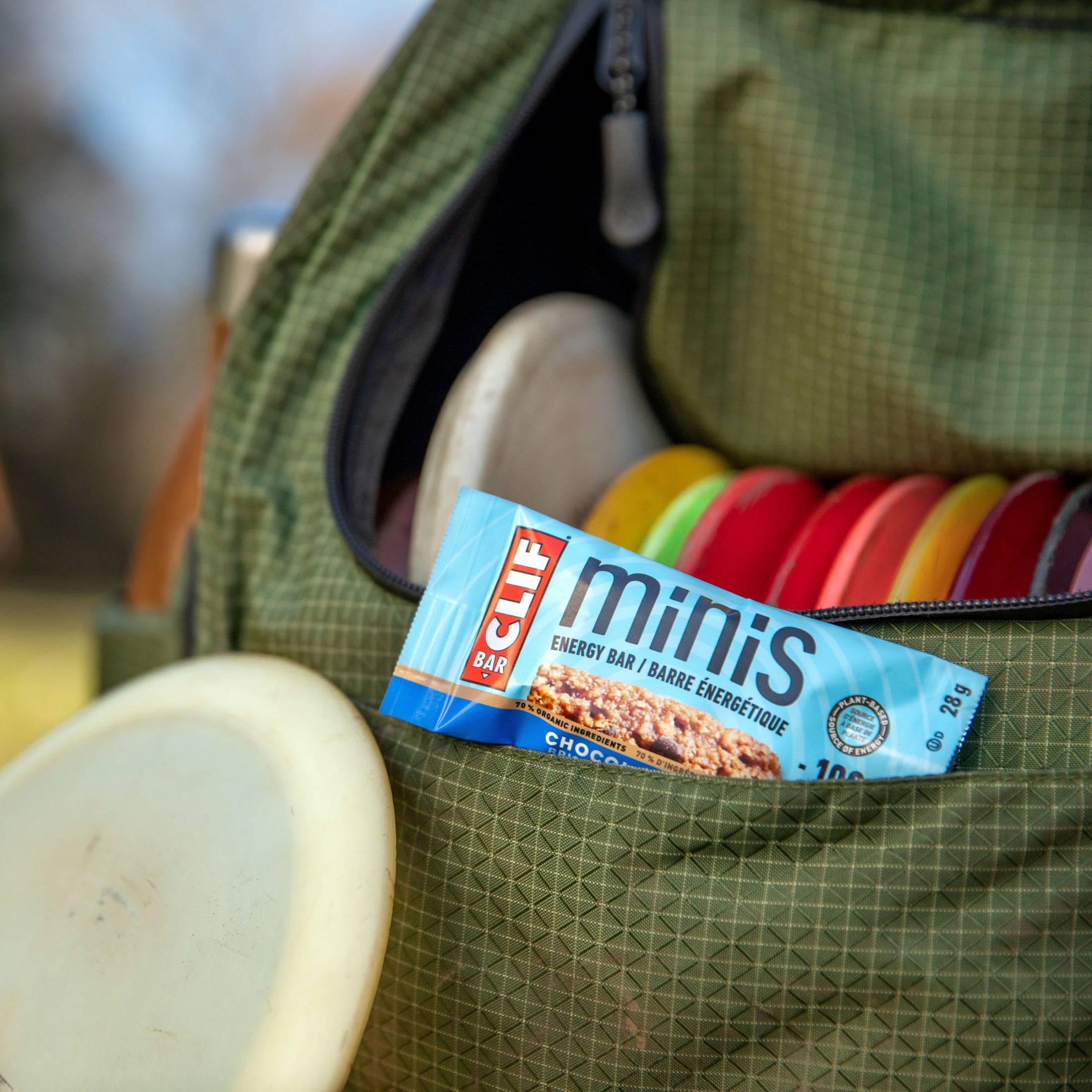 (4 pack) CLIF BAR Minis Chocolate Chip Flavor Snack-Size Energy Bars, 20ct