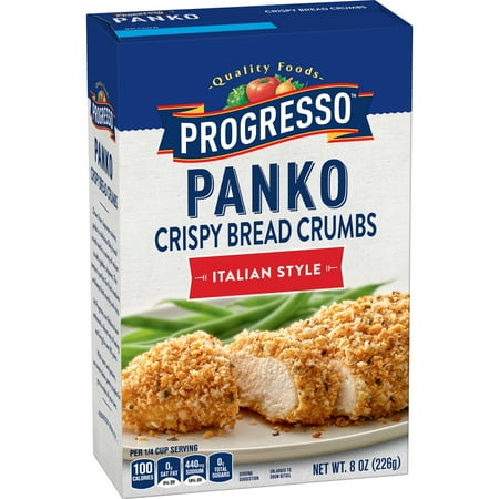 (4 Pack) Progresso Panko Bread Crumbs, Italian Style, 8 (The Best Bread Crumbs)