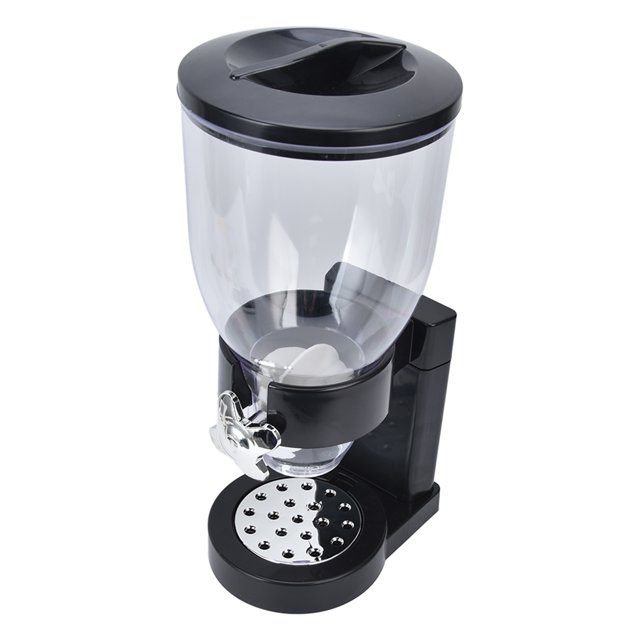 Dispensador De Granos, Contenedor De Almacenamiento De Arroz Elegante Transparente Que Evita El Deslizamiento Con Base De Goma Para Arroz