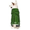 thumbnail image 1 of Fotbe American Football Field Sudadera con Estampado para Perros Pequeños – Suéter con Capucha para Mascotas, Tela Suave de Forro Polar con Bolsillo-XX-Large, 1 of 7