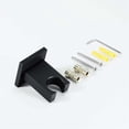 thumbnail image 3 of Black Shower Holder Brass Shower Holder Wall Mounted Square Hand Shower Holder Shower Holder, 3 of 4