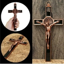 7.7inchx3.7inch Catholic Cross Crucifix Saint Wall Cross Jesus Christ INRI Wall Decor Hanging