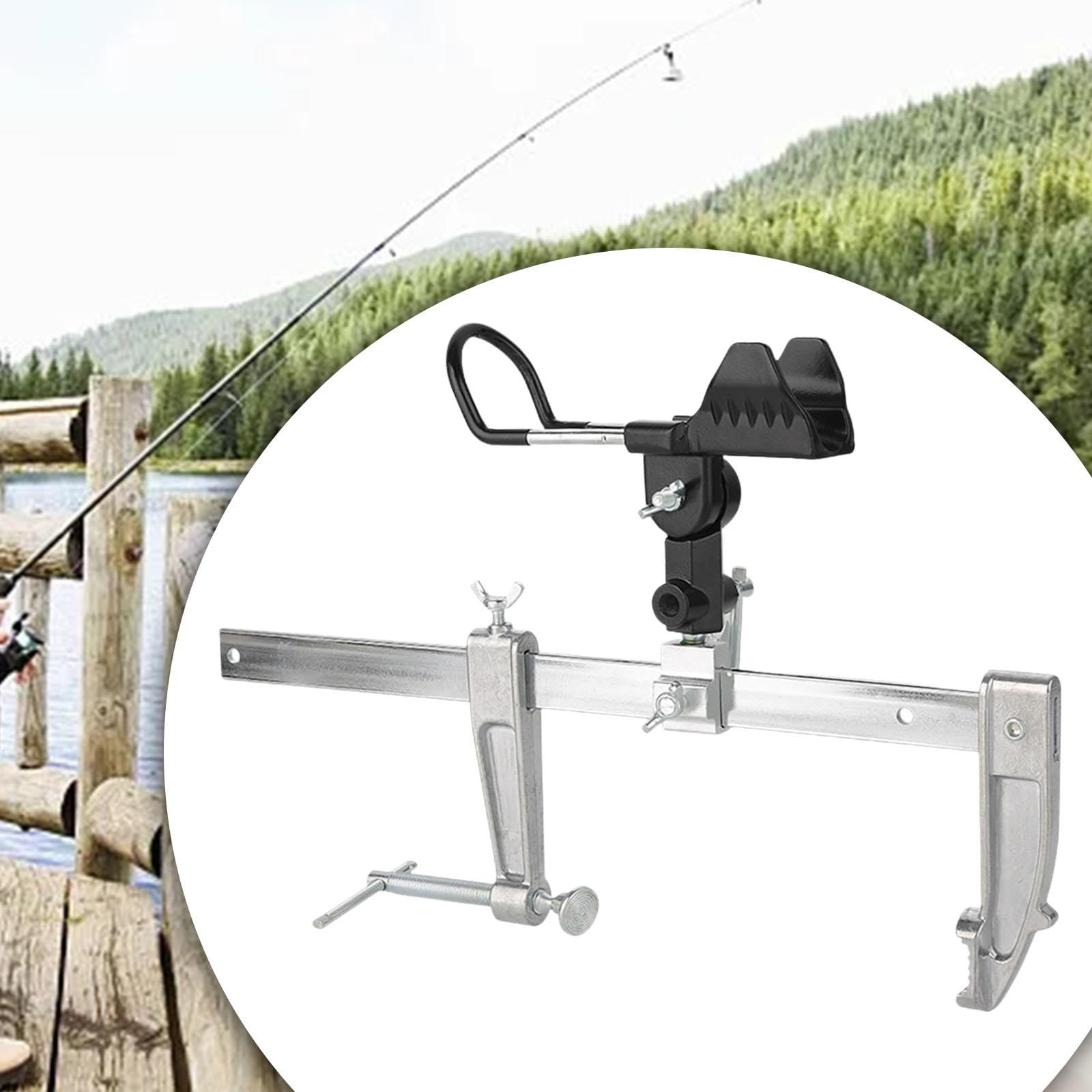 QccHieUs Fishing Rod Rack Fishing Pole Holder Portable Wear Resistant Fishing Accessories 30cm