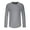 Gray, variant on Men UPF 50 Sun Shirt Long Sleeve UV Protection Rash Guard Quick Dry Lightweight Swim Fishing Cool Athletic Shirt