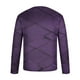 thumbnail image 4 of Blusas y camisas de manga larga con cuello redondo para hombre, blusa informal de manga larga con cuello redondo y estampado de rayas, blusa de poliéster para hombre, 4 of 5