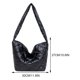 thumbnail image 2 of Bolso de mano casual para mujer Bolsos de viaje acolchados Bolso de hombro único de color sólido, 2 of 9
