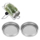 thumbnail image 3 of Tapa Para Tarro De Brotes, Tapa Para Tarro De Brotes, Apta Para Lavavajillas, 2 Piezas De Acero Inoxidable A Prueba De Herrumbre Para Frascos De Boca Regular Para El Hogar Para La, 3 of 7